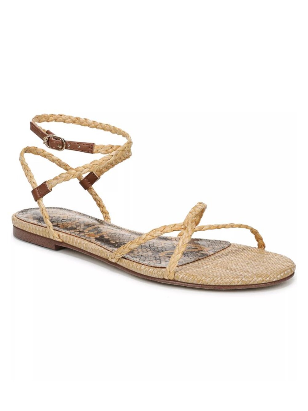 Sam Edelman Ellina Braided Sandals Natural Women’s Size 9 NWT
